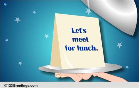 lets meet for lunch dating